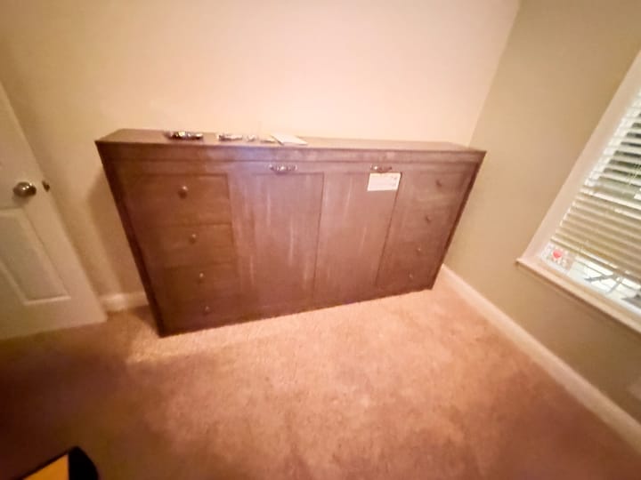 Murphy bed installation